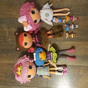 Lalaloopsy Doll Bundle (Large and Mini)